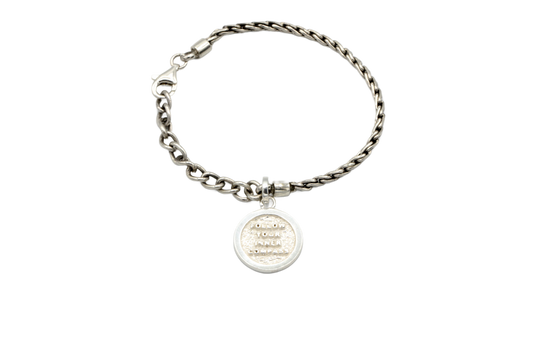 4mm Stingray Silver Bracelet