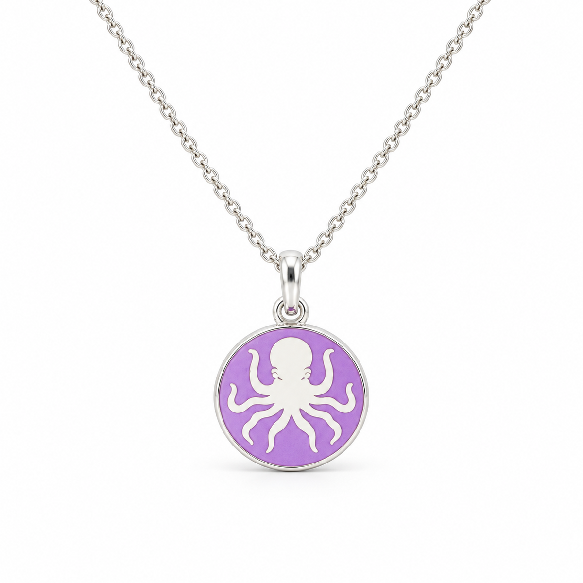 Octopus Mini Pendant w/chain