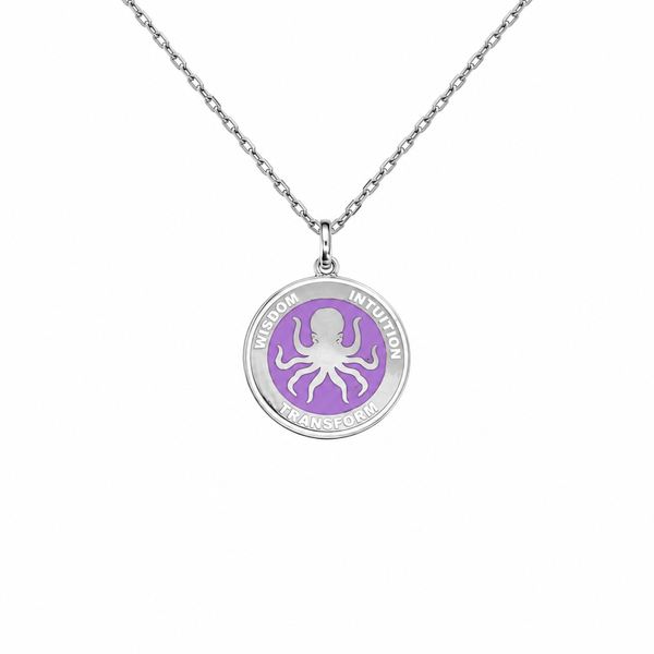 Octopus Large Pendant w/Chain