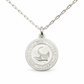 Silver Stingray Large Pendant w/chain