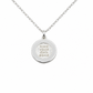 Silver Whale Mini Pendant w/chain