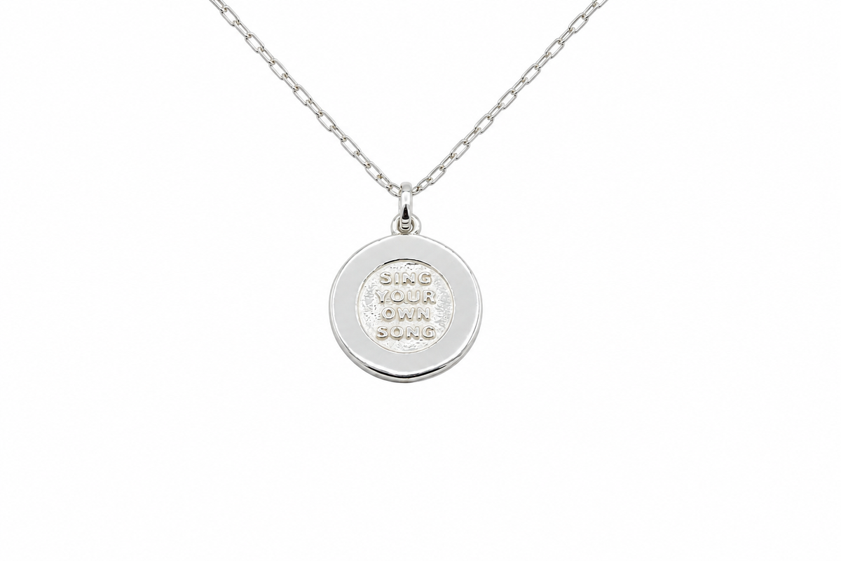 Silver Whale Mini Pendant w/chain