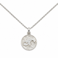 Silver Whale Mini Pendant w/chain
