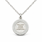 Silver Stingray Large Pendant w/chain