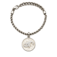 4mm Whale Silver Bracelet