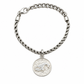 3mm Silver Whale Bracelet