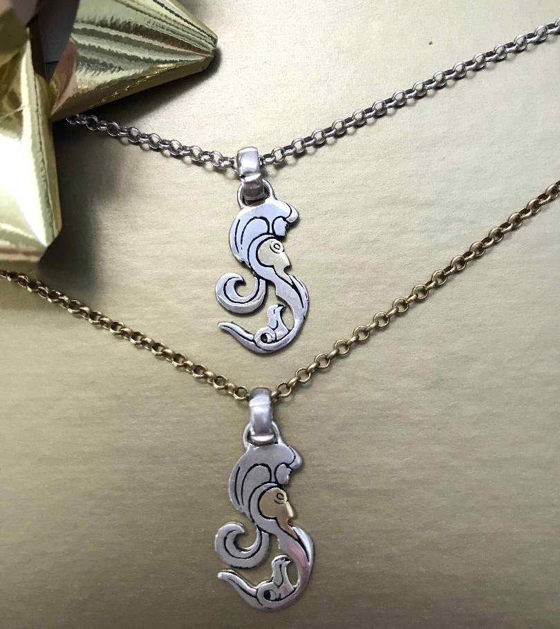 Small Sterling Silver Sea Goddess