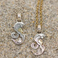 Small Sterling Silver Sea Goddess Pendant with Rolo Chain