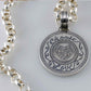 Silver Love with Silver Rolo Chain - Seakolors