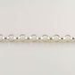Silver Love with Silver Rolo Chain - Seakolors