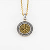 Mini Peace Pendant with Chain