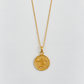 Mini Gold Turtle 9 Pendent W/Chain