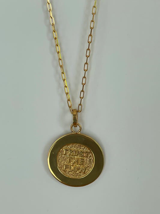 Gold Turtle 8 Pendent w/chain