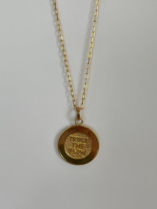Gold Turtle 8 Pendent w/chain