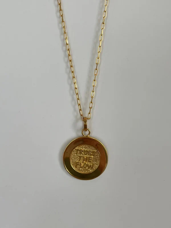 Large Gold Turtle 7 Pendent