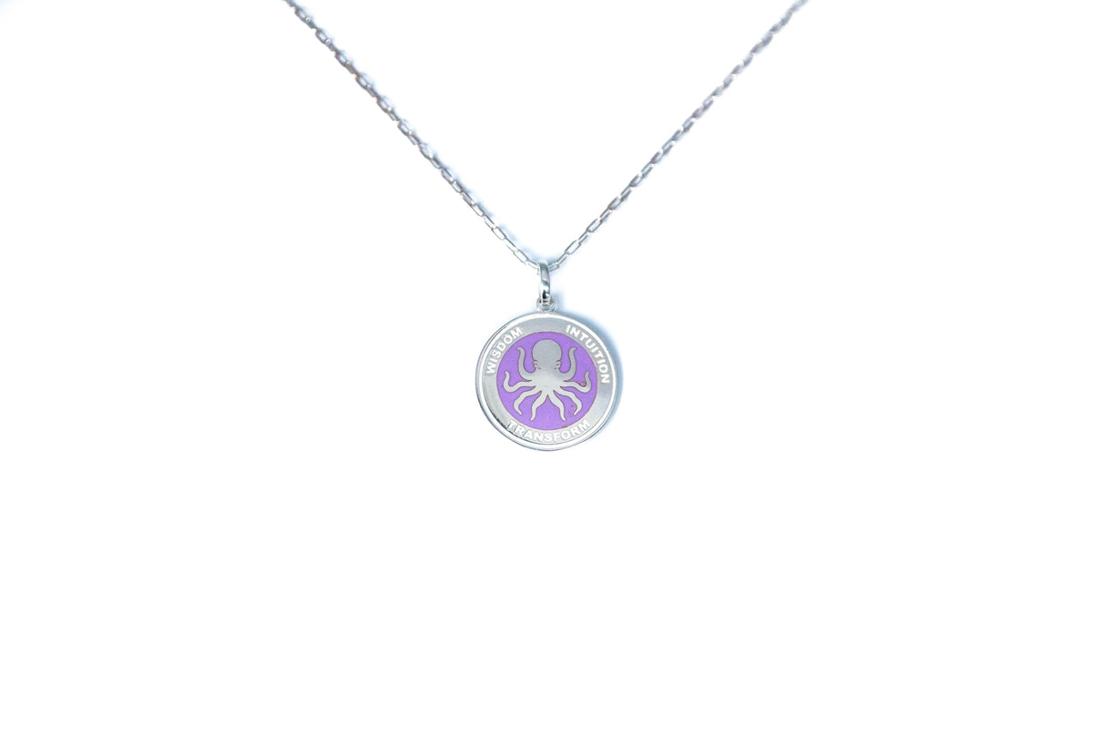 Octopus Large Pendant w/Chain