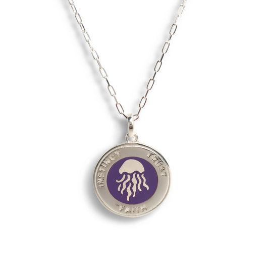 large jellyfish pendant