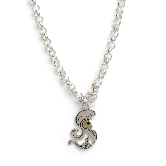 Large Sterling Silver Sea Goddess