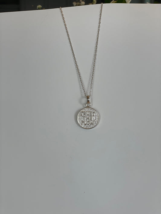 Mini Silver Turtle 4 Pendant