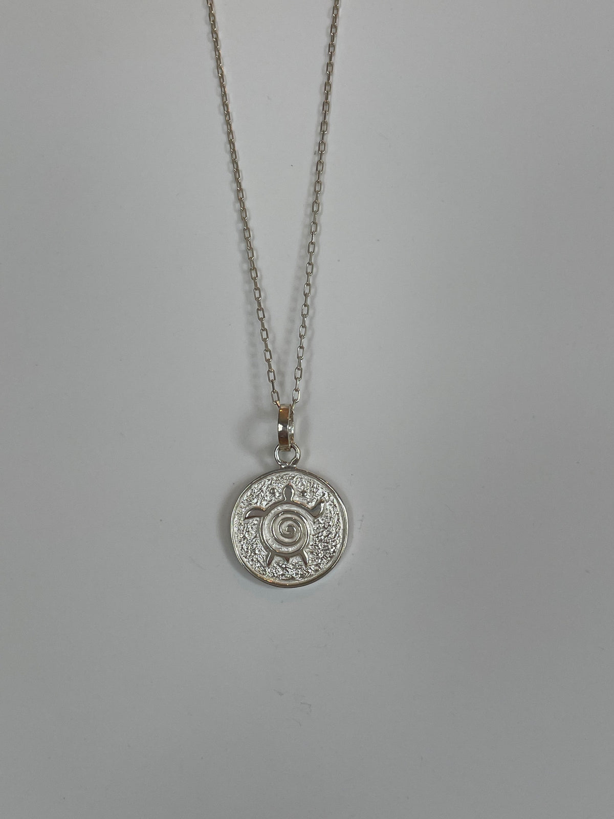 Mini Silver Turtle 4 Pendant