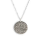 .925 Silver Overlay Word Pendant w/Sterling 24” box chain
