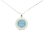 Whale Large Pendant w/Chain
