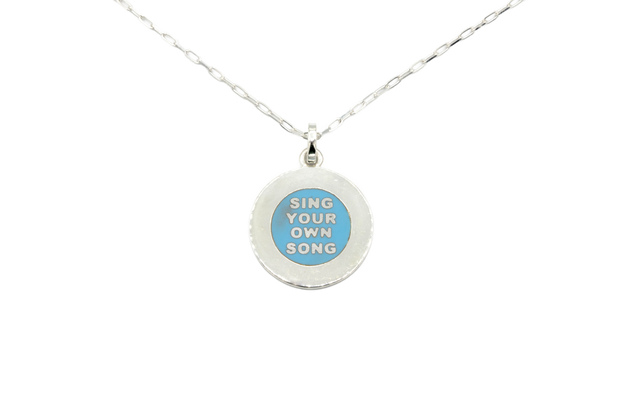 Whale Large Pendant w/Chain