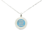 Large Whale Pendant w/Chain