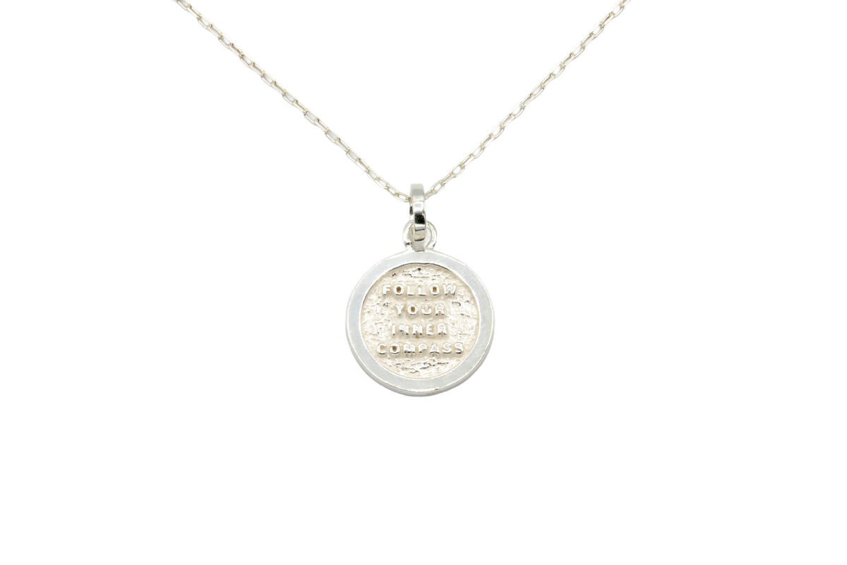 Silver Stingray Mini Pendant w/chain