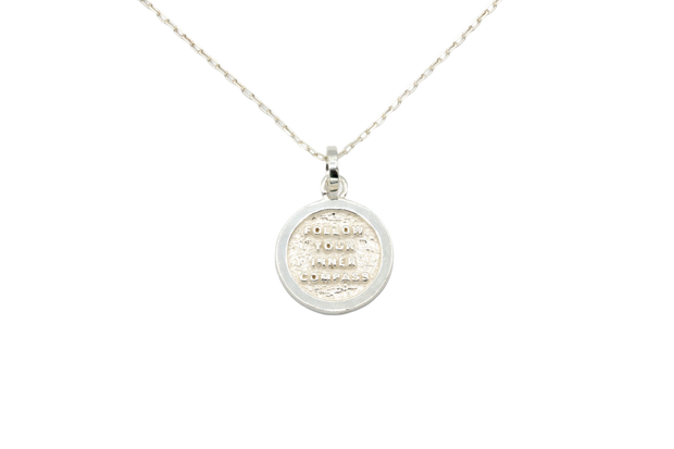 Silver Stingray Mini Pendant w/chain