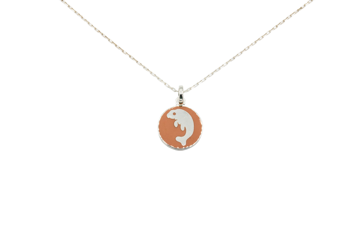 Manatee Mini Pendant w/chain
