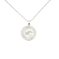 Silver Whale Large Pendant w/chain