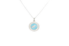 Whale Large Pendant w/Chain