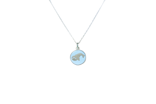 Whale Mini Pendant w/chain