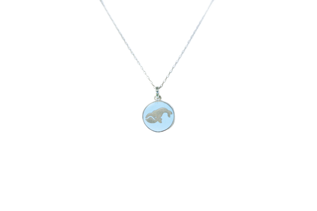 Whale Mini Pendant w/chain