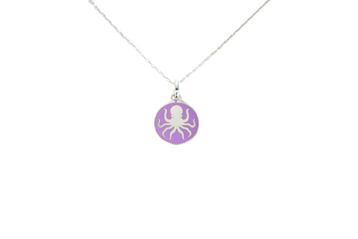 Octopus Mini Pendant w/chain