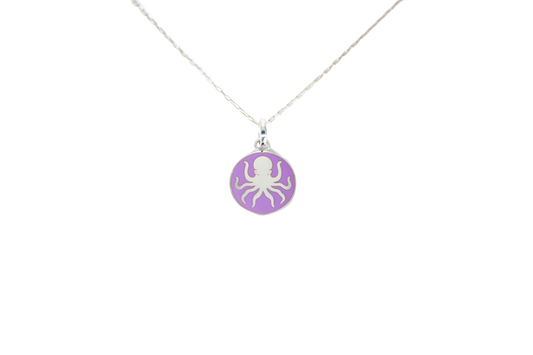 Octopus Mini Pendant w/chain