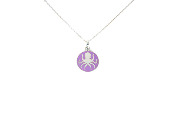 Octopus Mini Pendant w/chain