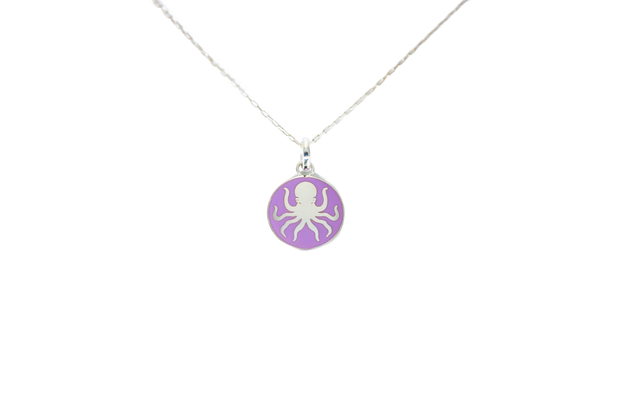 Octopus Mini Pendant w/chain