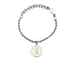 3mm Silver Whale Bracelet