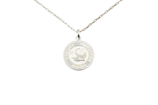 Silver Stingray Large Pendant w/chain