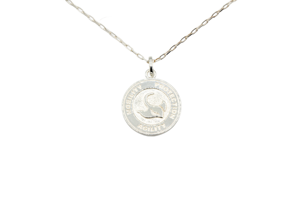 Silver Stingray Large Pendant w/chain
