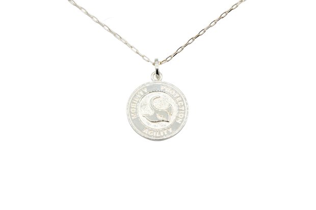 Silver Stingray Large Pendant w/chain