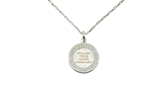 Silver Stingray Large Pendant w/chain