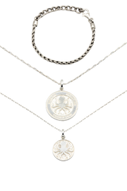 3mm Silver Octopus Bracelet