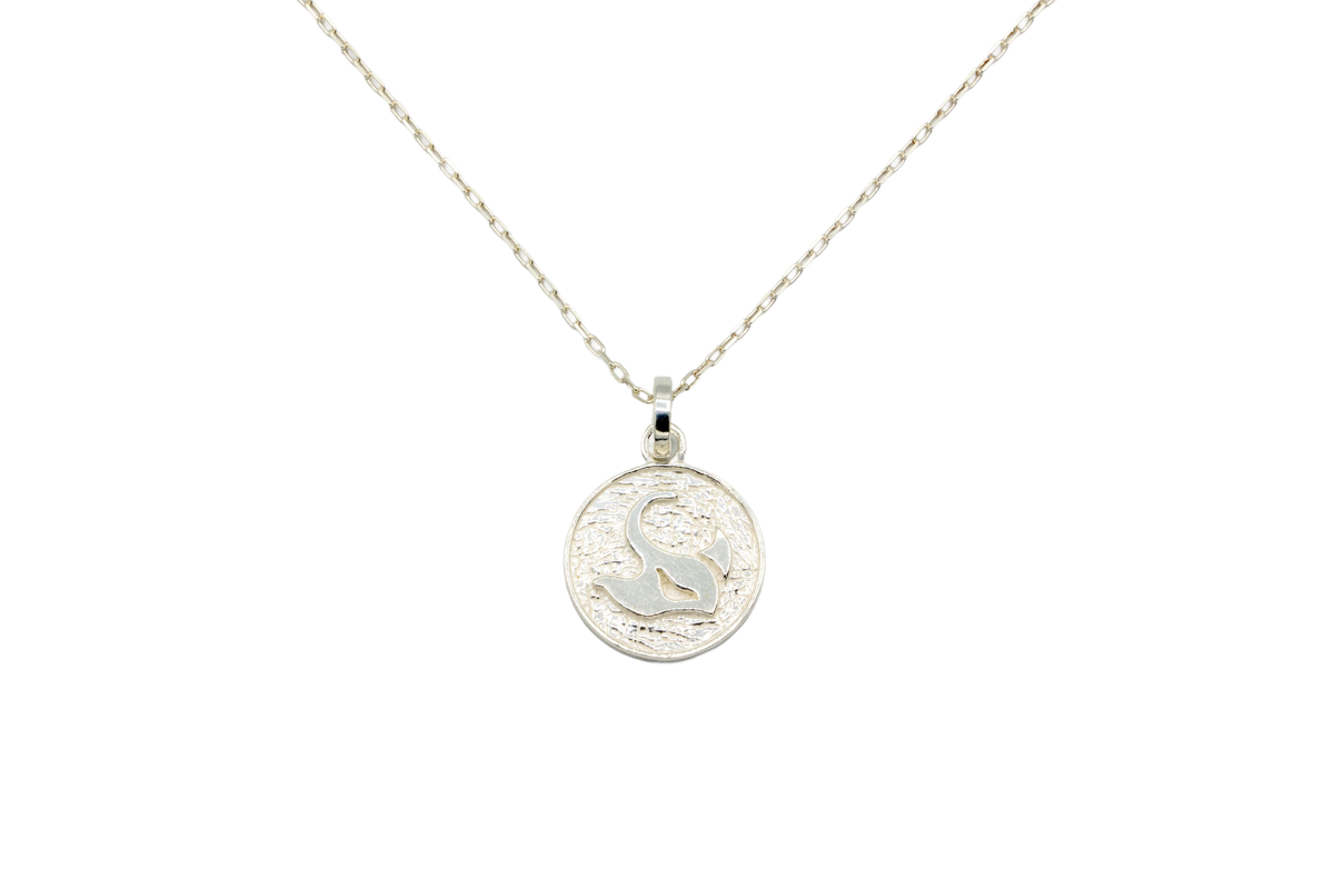 Silver Stingray Mini Pendant w/chain