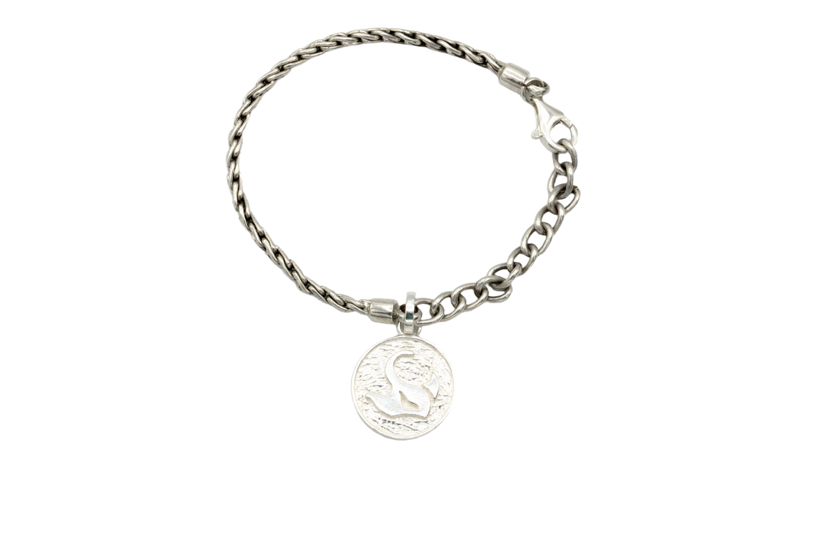 4mm Stingray Silver Bracelet
