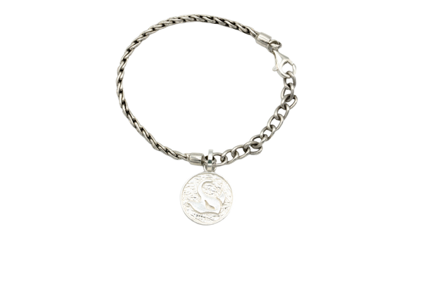 4mm Stingray Silver Bracelet