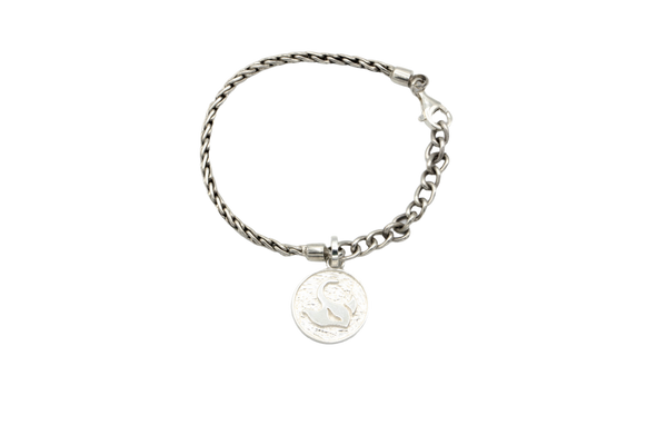 3mm Silver Stingray Bracelet