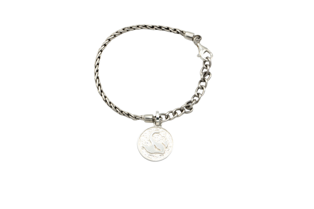 3mm Silver Stingray Bracelet